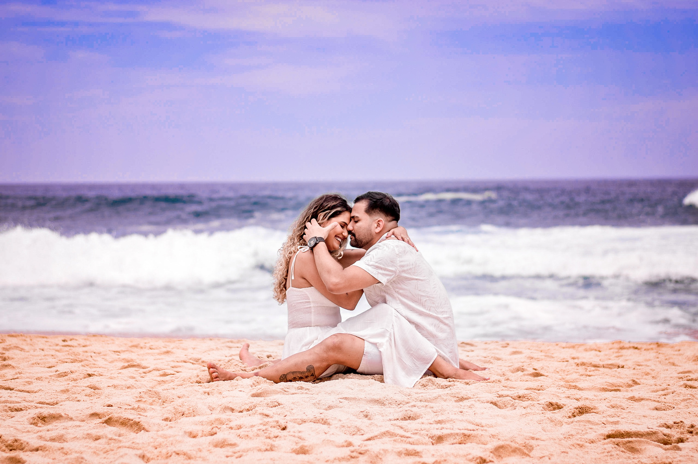 Pré-casamento Carol&Felipe - Praia de Itacoatiara/Rio de Janeiro